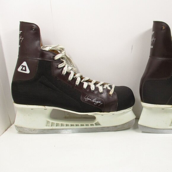 Vintage Daoust Ice Hockey Skates Size 12 WAYNE GRETZKY ENDORSED RARE! - Picture 12 of 13